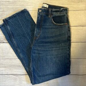 Abercrombie and Fitch Jeans | 90s straight leg Ultra High Rise Curve Love